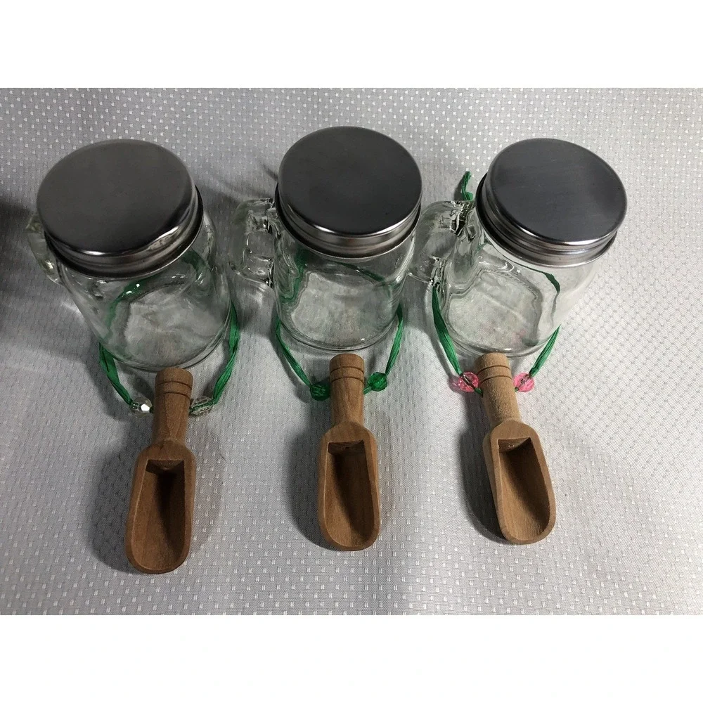 Bath Salts Spoons-Jars & Tray